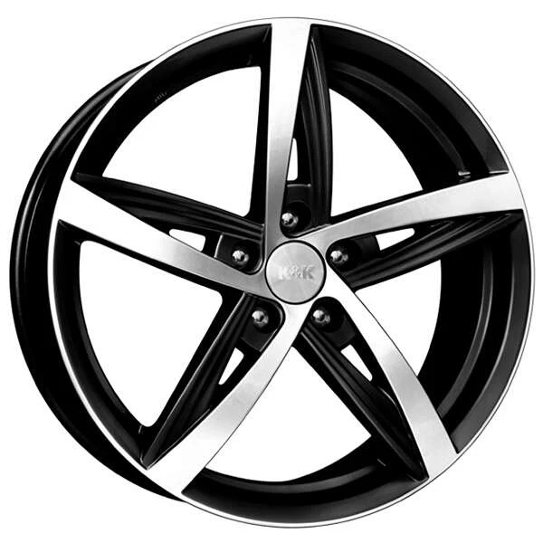 Комплект дисков КиК Дольче Вита 7,5x18/5x114.3 Dia64.1 ET55 Алмаз black