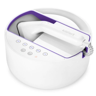 Kitfort бумен кептіргіш КТ-9110 - 1 ақ-күлгін - фото 2