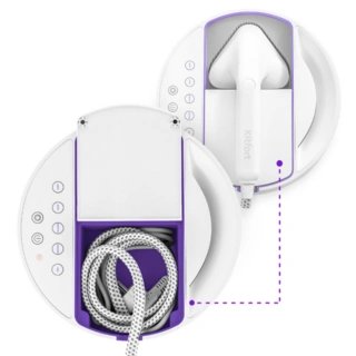 Kitfort бумен кептіргіш КТ-9110 - 1 ақ-күлгін - фото 6