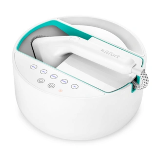 Kitfort бумен кептіргіш КТ-9110 - 3 ақ-көгілдір - фото 2