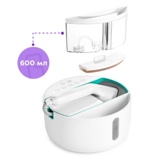 Kitfort бумен кептіргіш КТ-9110 - 3 ақ-көгілдір - фото 5