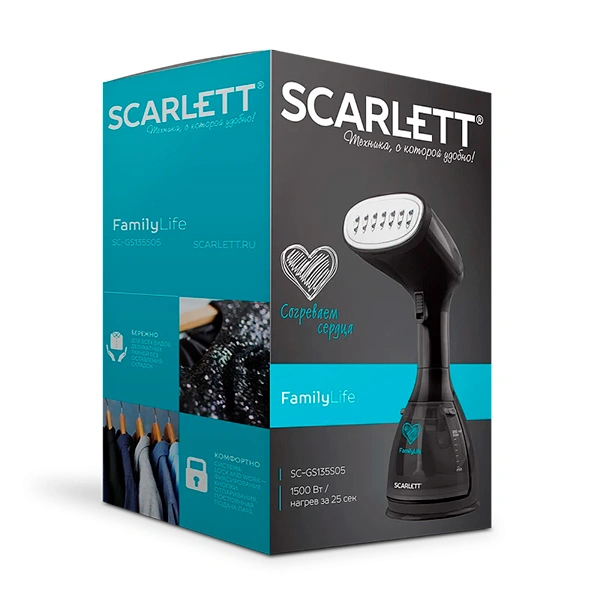 Ручной отпариватель Family Life Scarlett SC-GS135S05 - фото 5