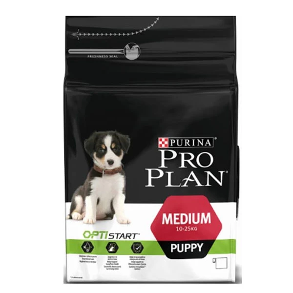 Сухой корм Pro Plan Puppy Medium для щенков средних пород с курицей 3 кг