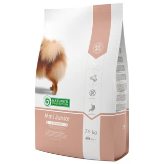 Сухой корм Nature's Protection Mini Junior для щенков мелких пород от 2 до 10 месяцев 7,5 кг