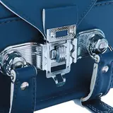 Ранец с клапаном, аналог Рандосеру, 35 х 24 х 18, кожзам, тёмно-синий, в подарочной коробке  - фото 2