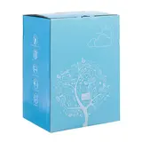 Ранец с клапаном, аналог Рандосеру, 35 х 24 х 18, кожзам, тёмно-синий, в подарочной коробке  - фото 3