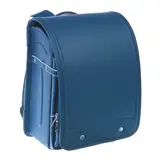 Ранец с клапаном, аналог Рандосеру, 35 х 24 х 18, кожзам, тёмно-синий, в подарочной коробке  - фото 4