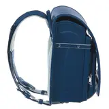 Ранец с клапаном, аналог Рандосеру, 35 х 24 х 18, кожзам, тёмно-синий, в подарочной коробке  - фото 14