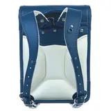 Ранец с клапаном, аналог Рандосеру, 35 х 24 х 18, кожзам, тёмно-синий, в подарочной коробке  - фото 6