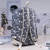 Рюкзак школьный, набор, сумка, косметичка, цвет синий  - фото 4