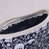 Рюкзак школьный, набор, сумка, косметичка, цвет синий  - фото 5