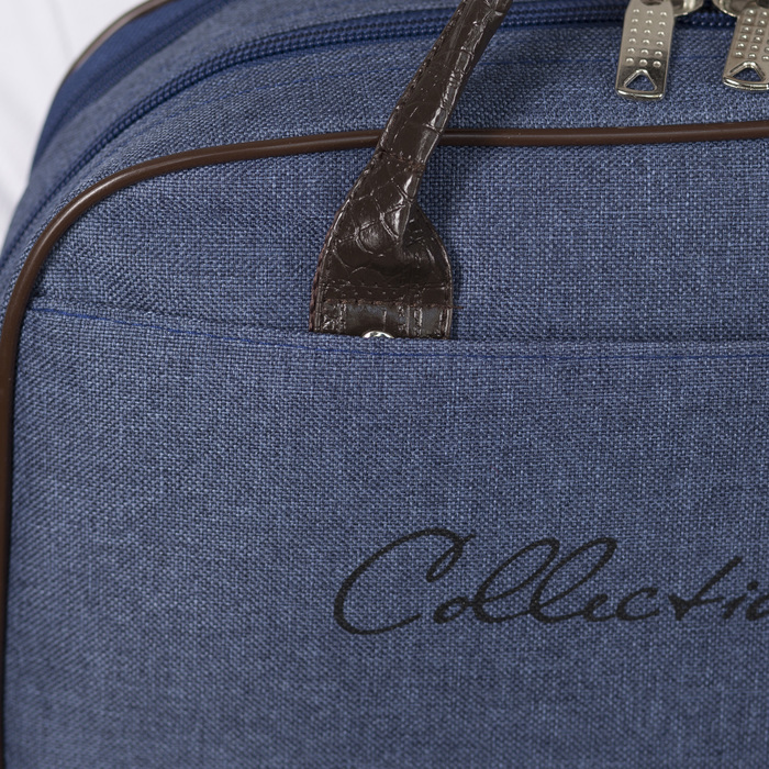 Рюкзак-сумка, отдел на молнии, наружный карман, цвет синий 