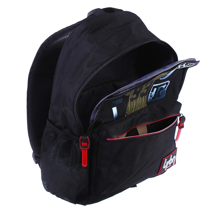 Рюкзак молодёжный deVENTE, 40 х 29 х 15, Urban Style, чёрный 