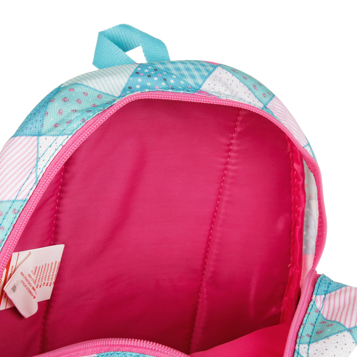 Рюкзак школьный для девочки Target 34*28*12 «Летняя любовь», розовый/голубой 