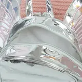 Рюкзак детский, отдел на молнии, с крыльями, цвет серебро  - фото 7