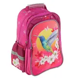 Рюкзак школьный Junior Prime "Колибри", эргономичная спинка  - фото 2