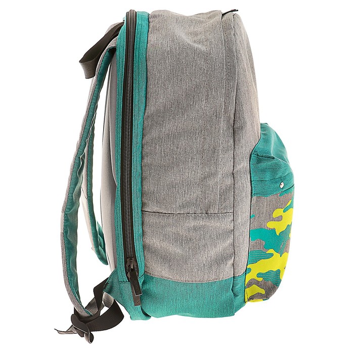 Рюкзак молодежный Luris Эра 38x28x19 см, для мальчика, эргономичная спинка «Камуфляж» 