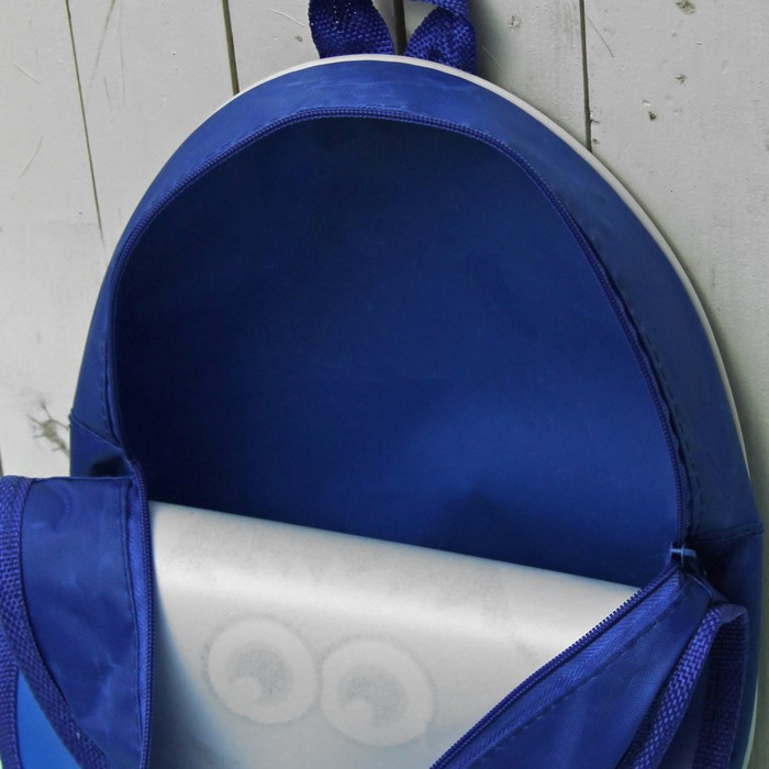 Рюкзак детский, отдел на молнии, цвет синий 