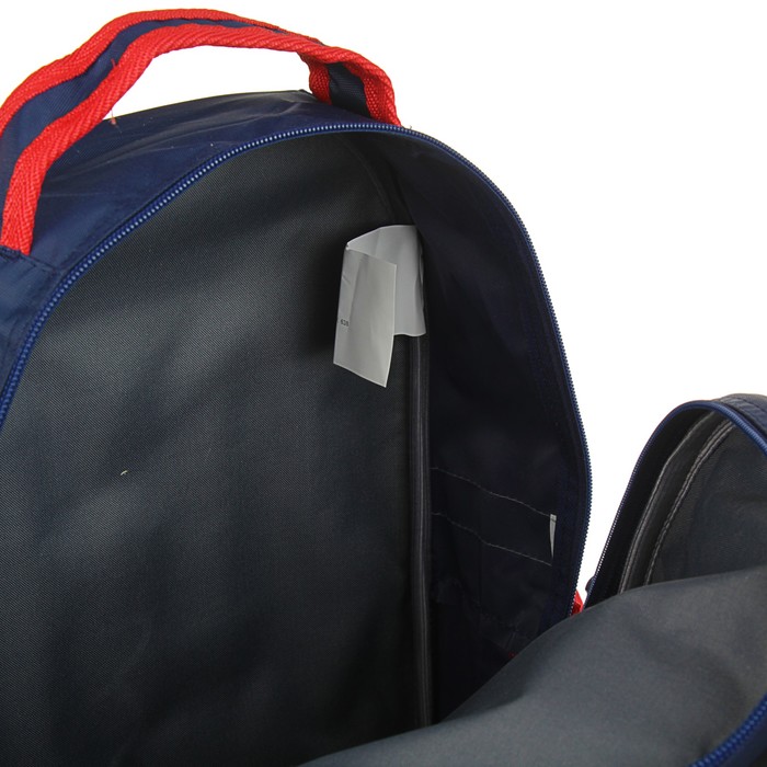 Рюкзак школьный с эргономической спинкой Luris Алекс 39x24x19 см для мальчика, «Робот» 