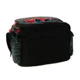 Рюкзак школьный Across CH550, 39 х 29 х 17 см, эргономичная спинка, чёрный/красный  - фото 5