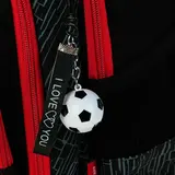 Рюкзак школьный Across CH550, 39 х 29 х 17 см, эргономичная спинка, чёрный/красный  - фото 11