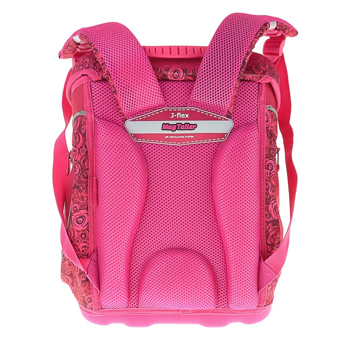 Ранец на замке Mag Taller J-flex 38*32*23 для девочки, Princess, розовый 