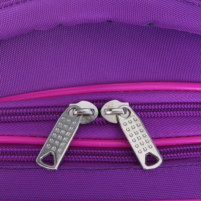 Рюкзак каркасный BagFashion 36 х 28 х 19 см, для девочки, «Собачка в цветах», фиолетовый 