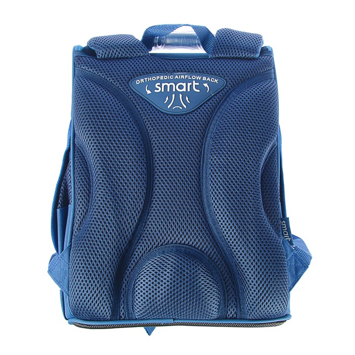 Ранец Стандарт Smart PG-11, 34 х 26 х 14 см, для мальчика, Limits, синий 