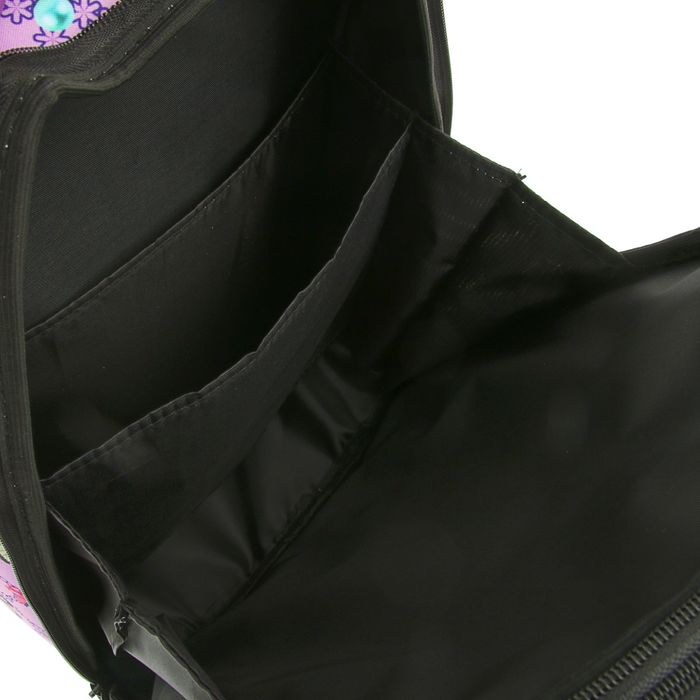 Рюкзак каркасный Stavia 38 х 30 х 16 см, эргономичная спинка, для девочки, «Собачка», розовый 