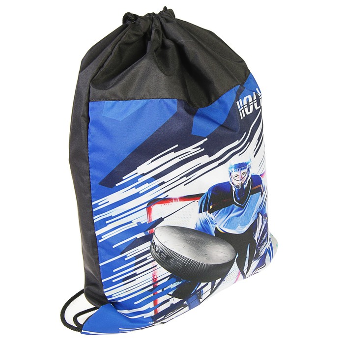 Рюкзак каркасный Luris Пони 38x28x18 см, мешок для обуви, для мальчика, «Хоккей» 