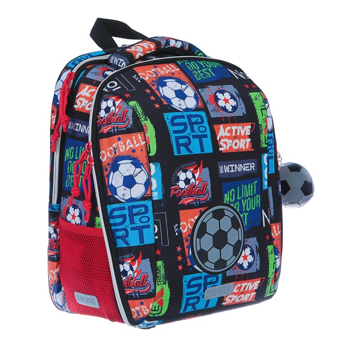 Рюкзак каркасный deVENTE Cool, 39 х 30 х 19, для мальчика, Football Sport N1 