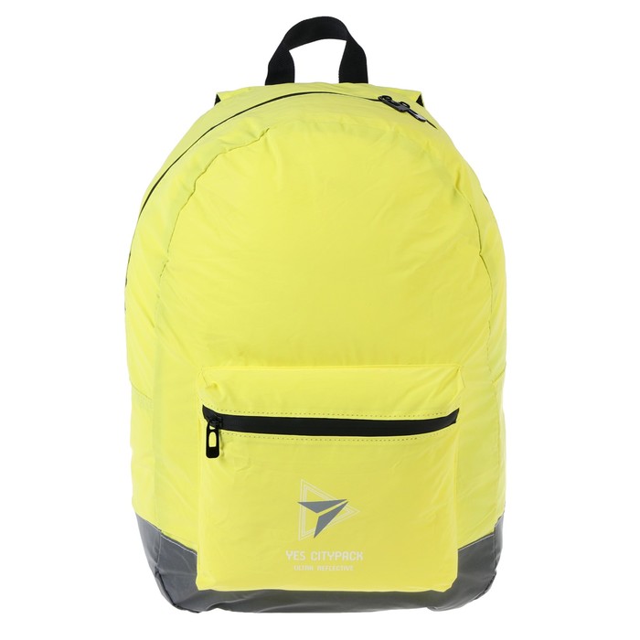 Рюкзак молодёжный Yes T-66 45 х 31 х 14 см, эргономичная спинка, Yellow 