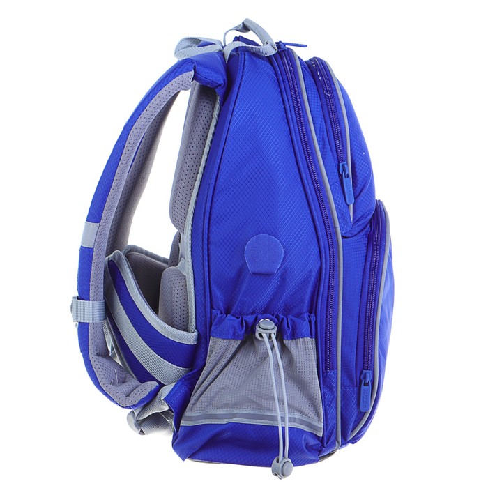 Рюкзак школьный Kite 702, 38 х 28 х 15 см, эргономичная спинка, для мальчика, синий 