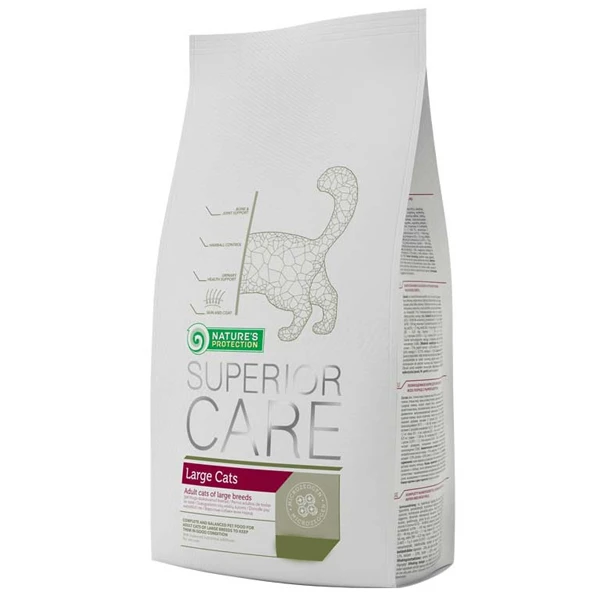 Сухой корм Nature's Protection Superior Care Large Cat для взрослых кошек крупных пород 15 кг