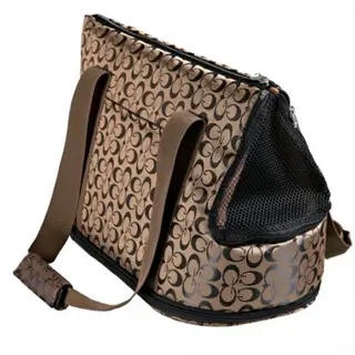 Транспортировочная сумка Trixie для кошек и собак с миской (Бронзовый)