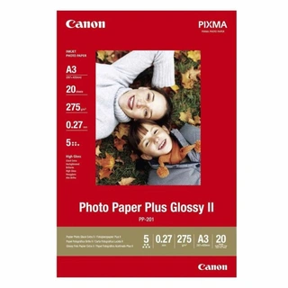 Глянцевая фотобумага Canon PP-201 Plus Glossy II A3, 20 шт. 