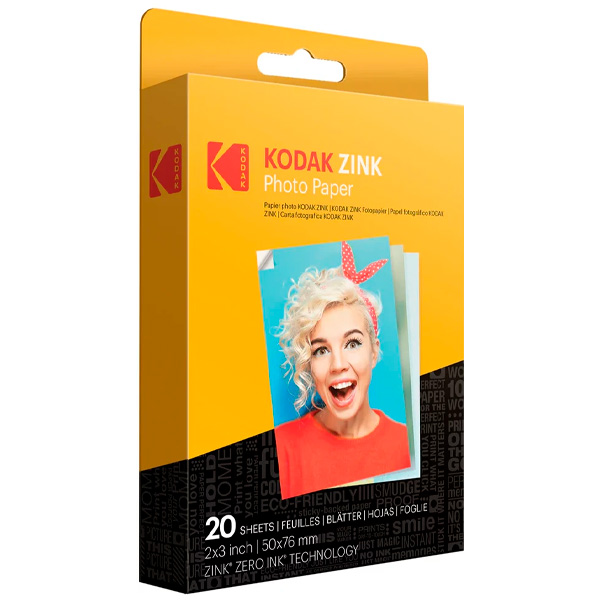 Фотобумага Kodak Zink 2х3 20 шт Фотобумага Kodak Zink 2х3 20 шт