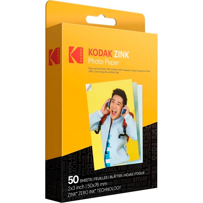 Фотобумага Kodak Zink 2х3 50 листов Фотобумага Kodak Zink 2х3 50 листов