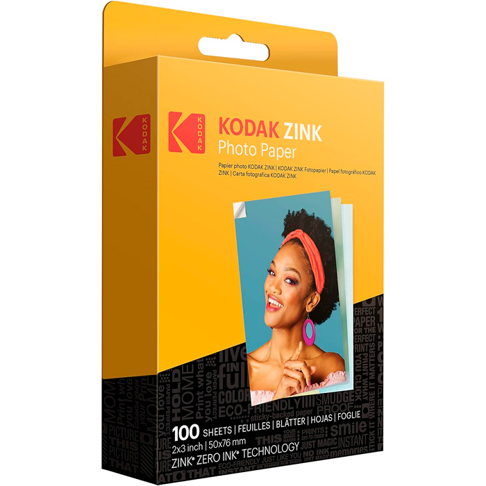 Фотобумага Kodak Zink 2x3 100 листов Фотобумага Kodak Zink 2x3 100 листов