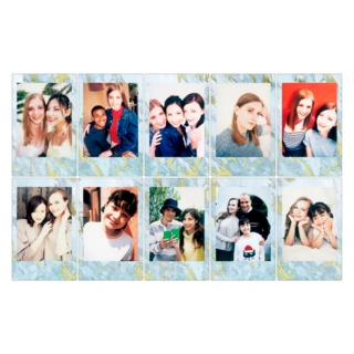 Пленка Instax mini blue marble ww 1 д/момент.снимков - фото 2