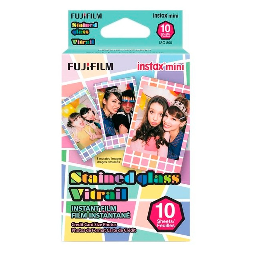 Пленка Fujifilm Instax Mini Stained Glass для моментальных снимков - фото 2