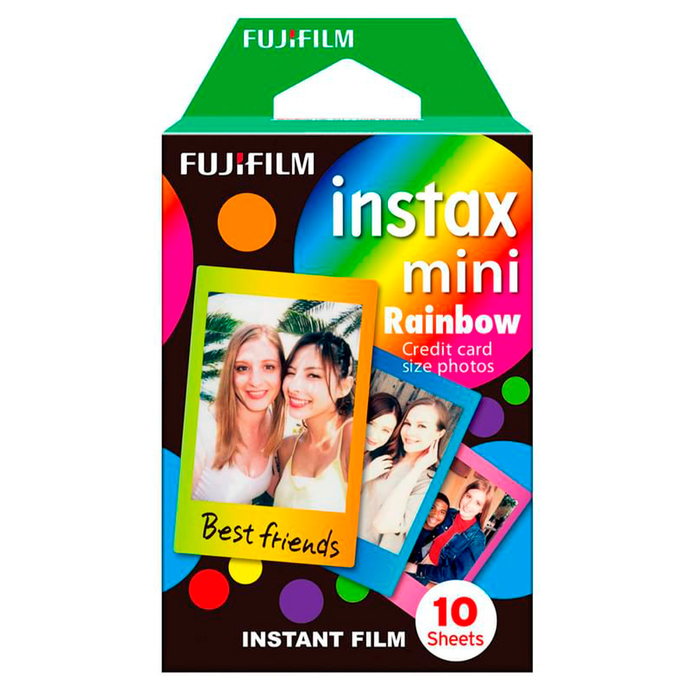 Пленка Fujifilm Instax Mini Rainbow для моментальных снимков Пленка Fujifilm Instax Mini Rainbow для моментальных снимков