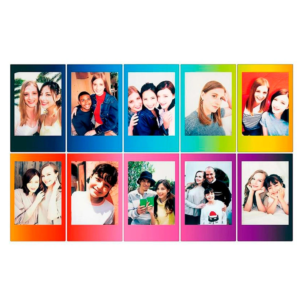 Пленка Fujifilm Instax Mini Rainbow для моментальных снимков - фото 3