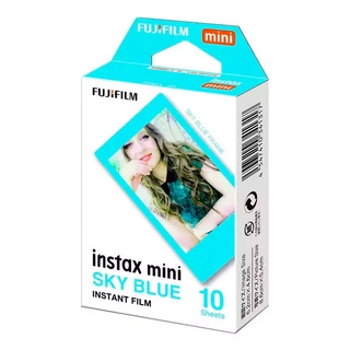 Пленка Fujifilm Instax Mini Blue Frame для моментальных снимков - фото 2