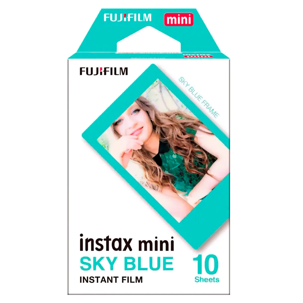 Fujifilm пленка Instax Mini Blue Frame суретке түсіру үшін