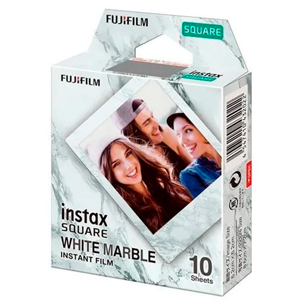 Пленка instax square whitemarble ww 1 д/момент.снимков - фото 2