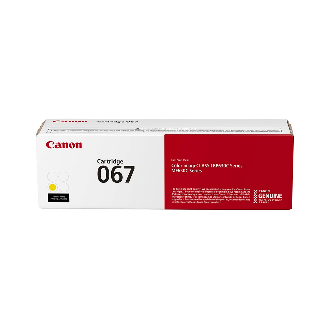 Картридж Canon CARTRIDGE 067 Yellow 
