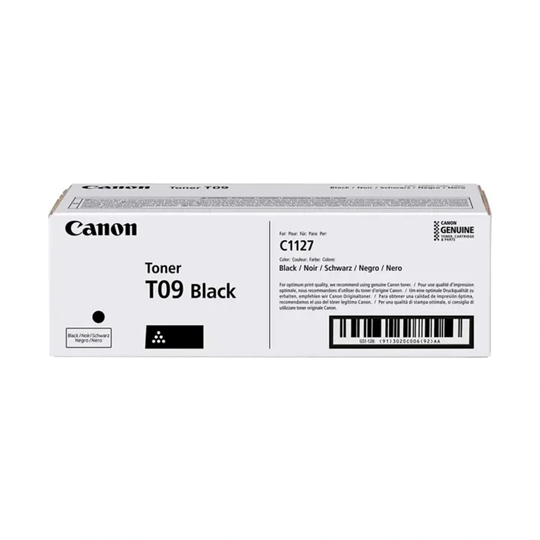 Тонер-картридж Canon TONER T09 BLACK 3020C006AA 
