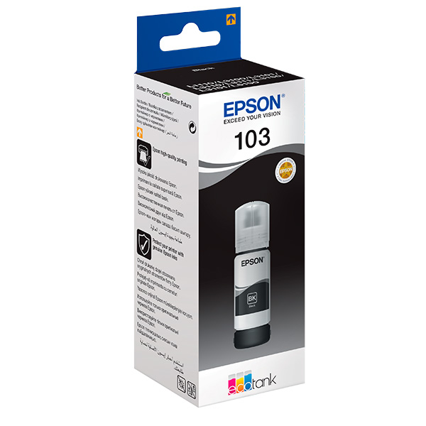 Чернила Epson 103 EcoTank (C13T00S14A) - фото 2