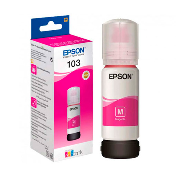 Чернила Epson 103 EcoTank (C13T00S34A) - фото 2